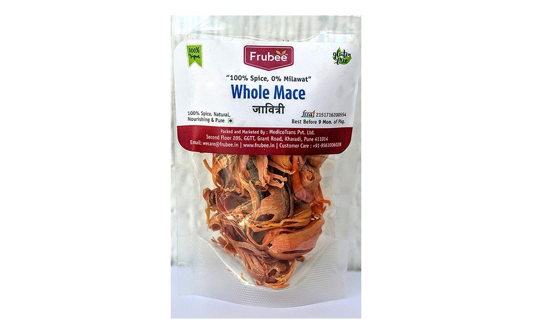 Frubee Whole Mace, Jaavitri   Pack  80 grams